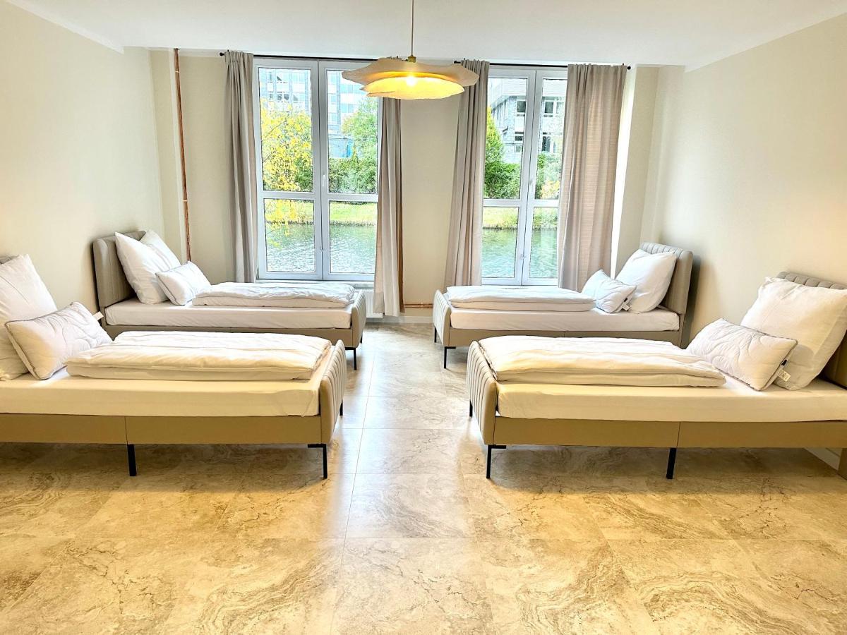 Sanierte 5 Zimmer Luxus Standard Apartment Auf 350Qm Hamburg Luaran gambar
